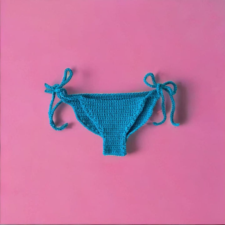 Crochet Bikini Bottom | Handmade Swimwear | Stylish and Comfortable nazimaknits