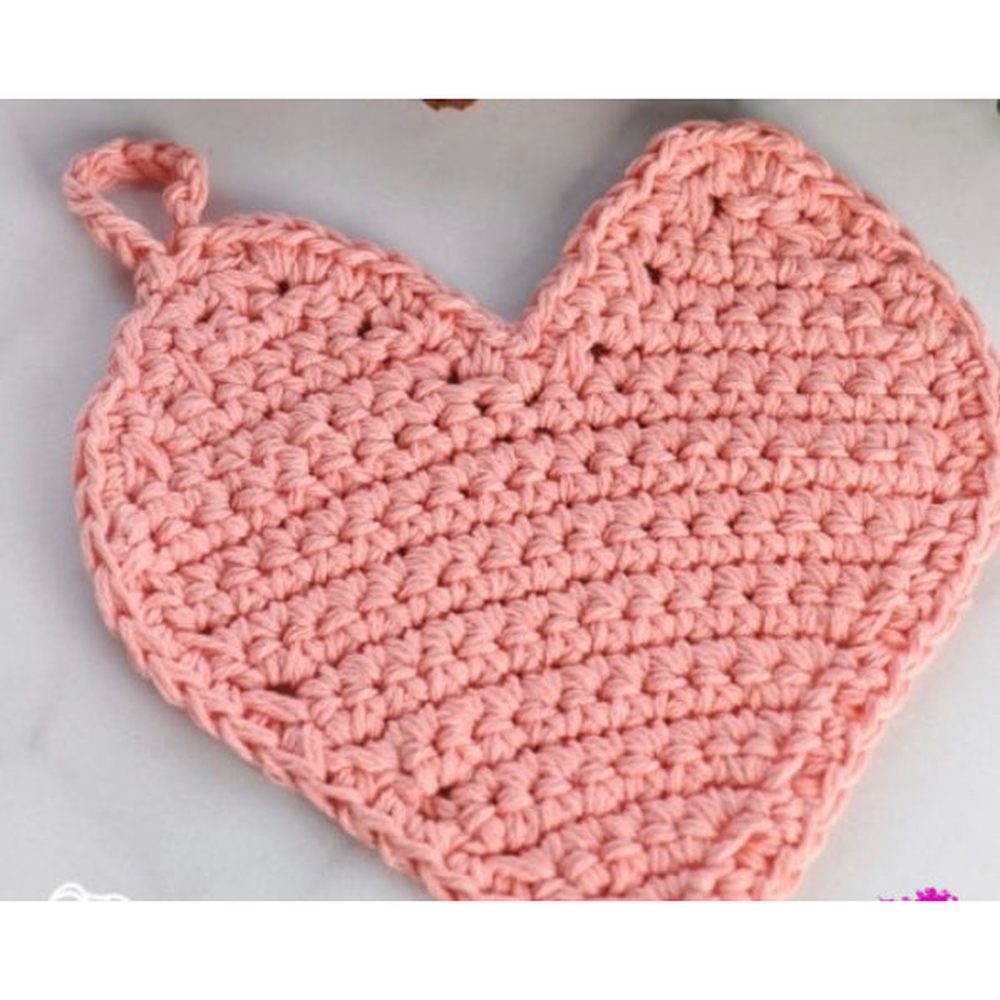 Crocheted Heart Pot Holders🤍 nazimaknits