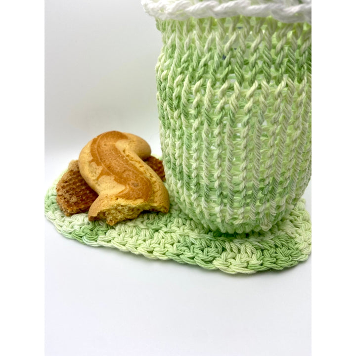 Tea & Biscuit Coaster ☕️ nazimaknits