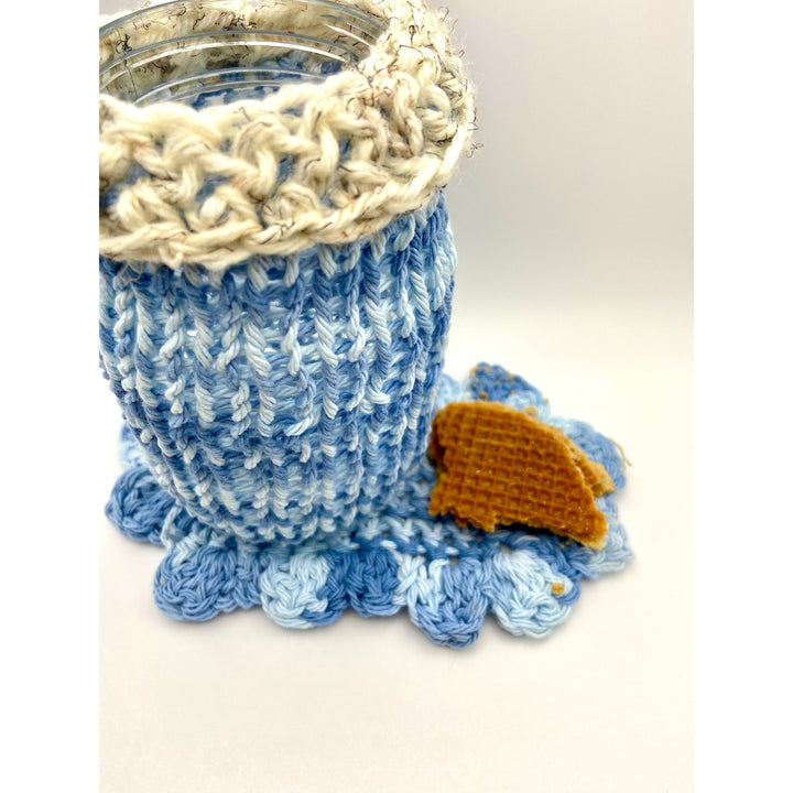 Tea & Biscuit Coaster ☕️ nazimaknits