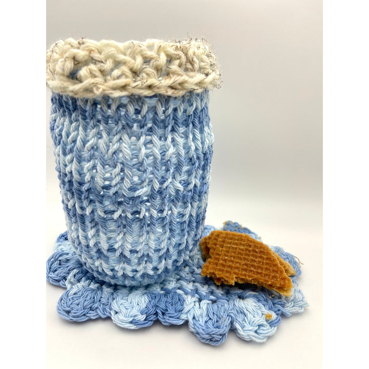 Tea & Biscuit Coaster ☕️ nazimaknits