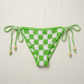Green Checkerboard Top