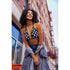 Black Checkerboard Bikini Top | Classic and Chic Women&