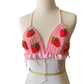 Strawberry Froyo Bikini Top