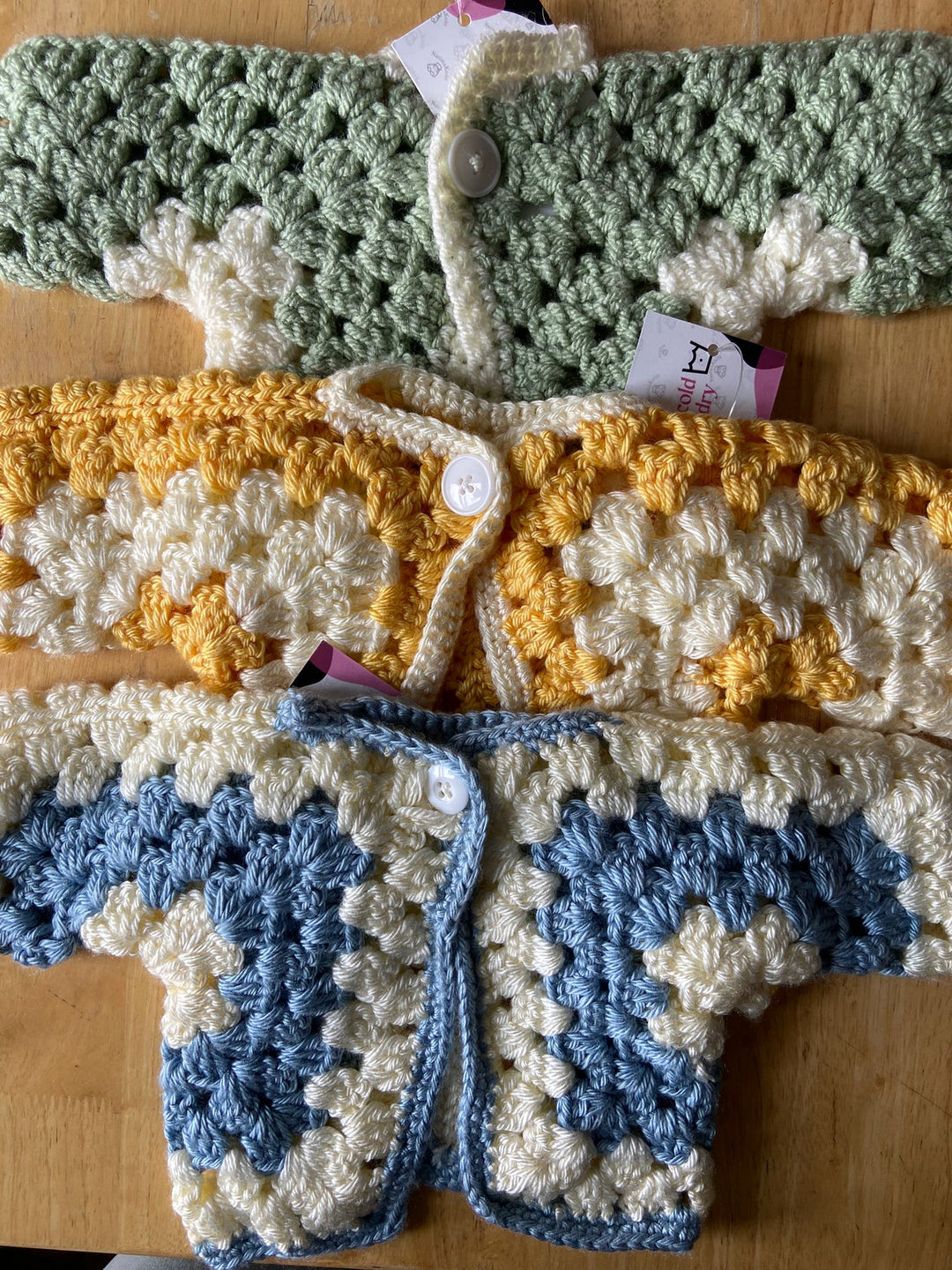 Crochet Newborn Baby Sweaters | Size 1-3 Months | Cozy and Adorable | Nazimaknits