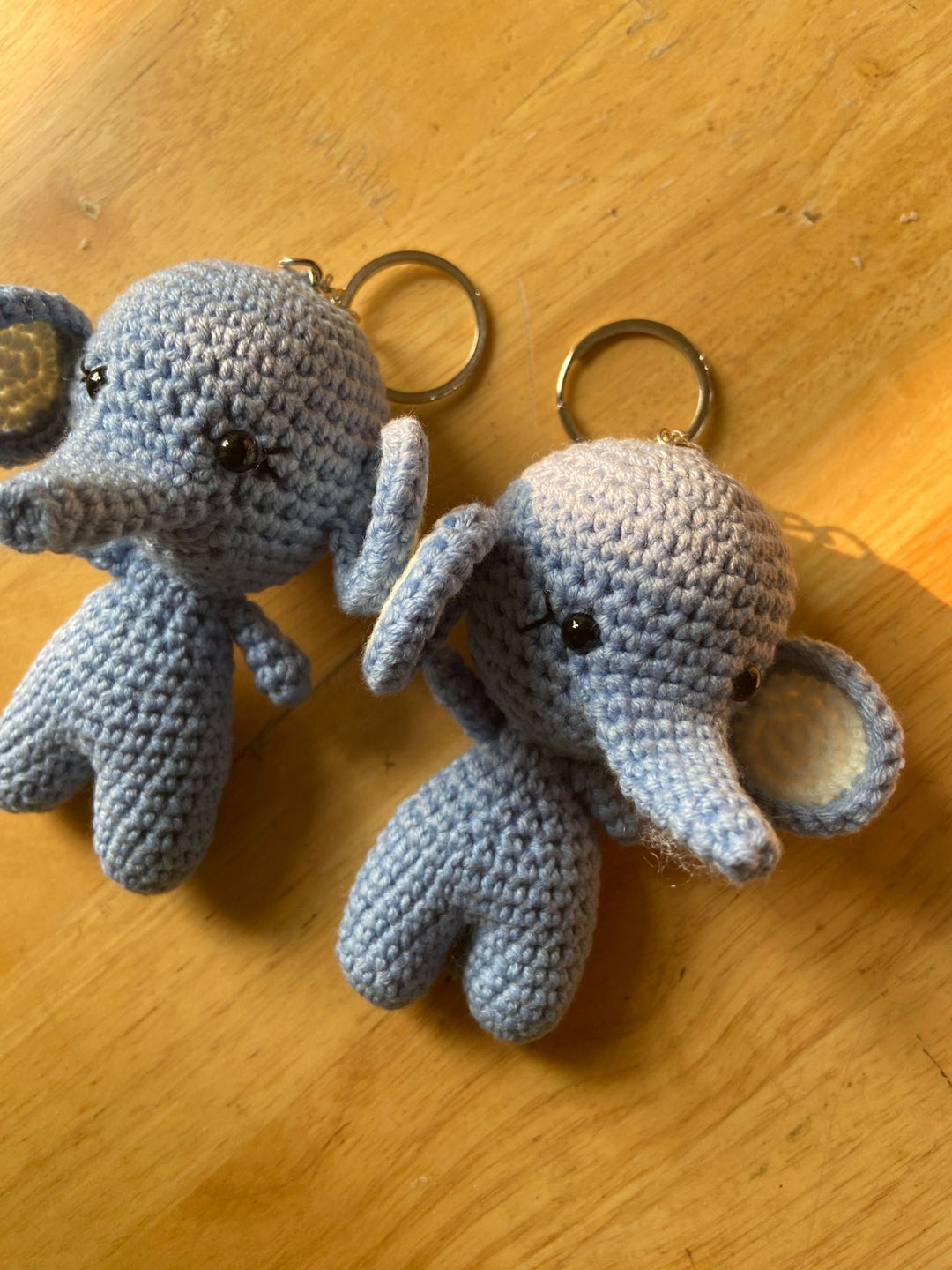 Elephant Amigurumi Keychain 🐘 | Handmade Charm | Carry a Cute Companion Everywhere
