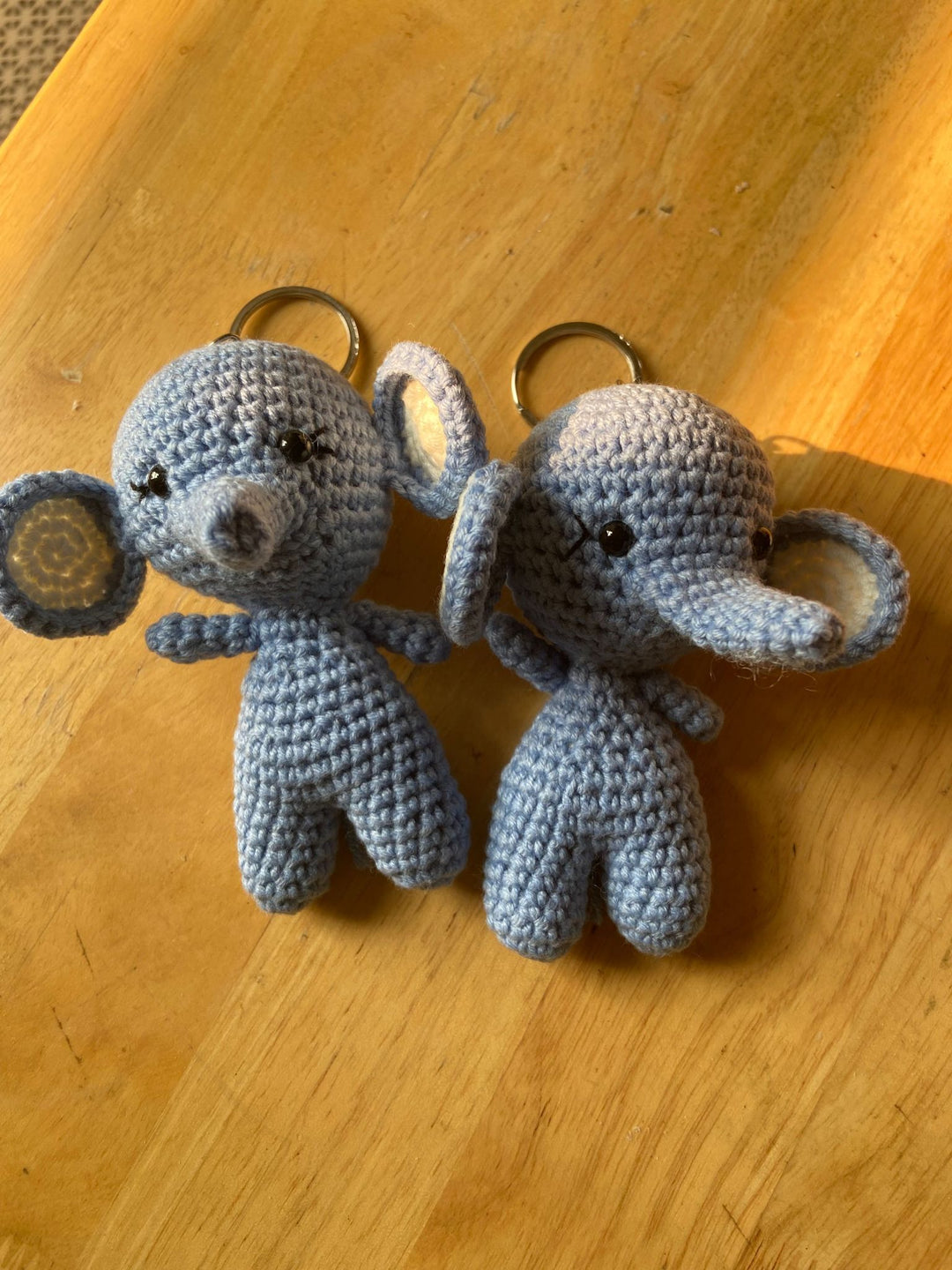 Elephant Amigurumi Keychain 🐘 | Handmade Charm | Carry a Cute Companion Everywhere