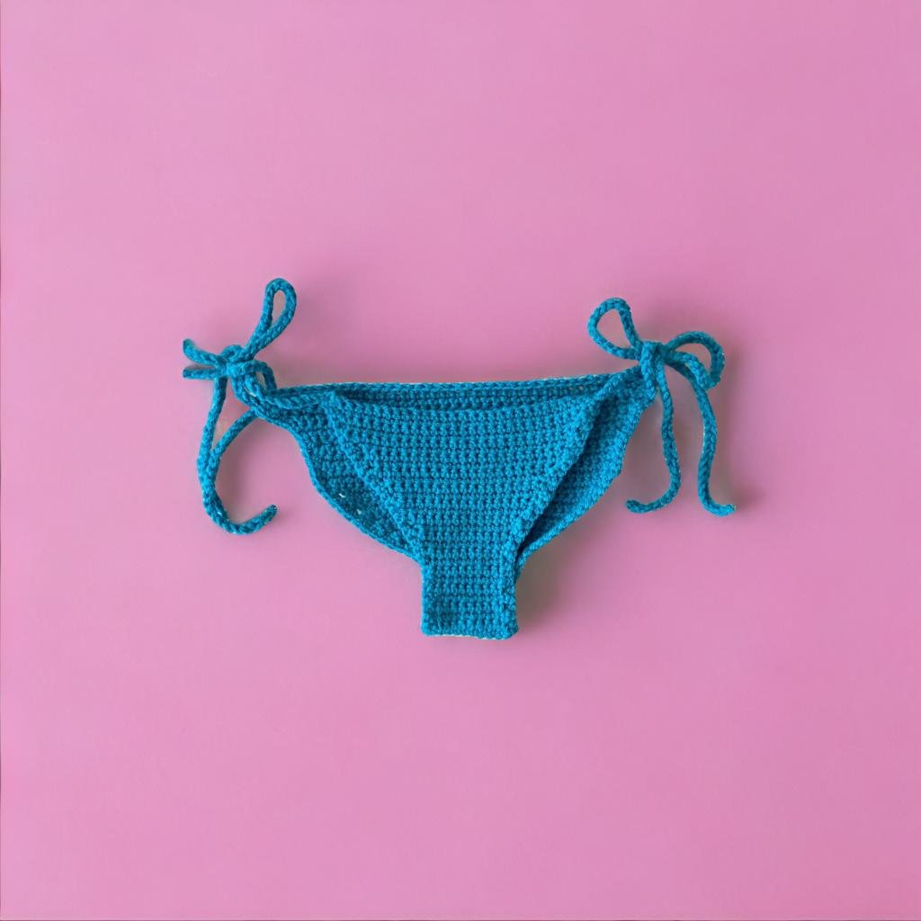 Neon Daisy Bikini Top | Vibrant Women's Swimwear | Handmade Beach Fashion