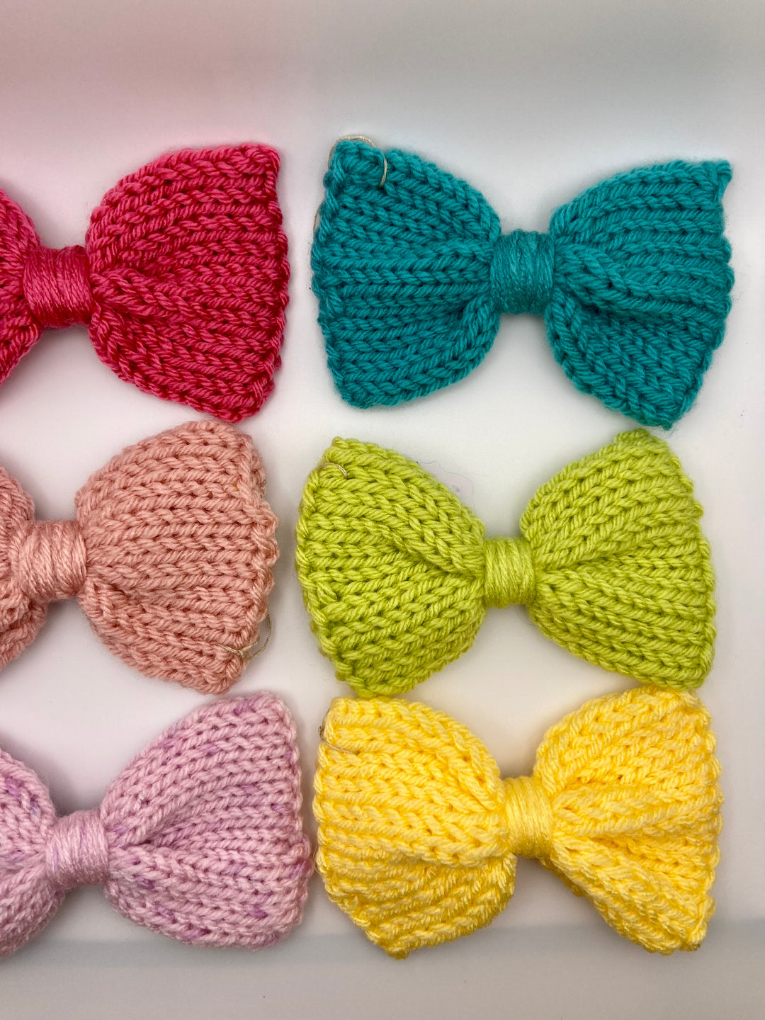 Hand-Crocheted Bows 🎀