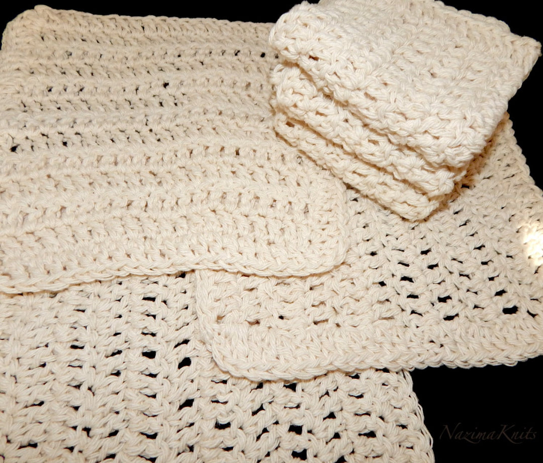 Hand-Crocheted Dish Cloths