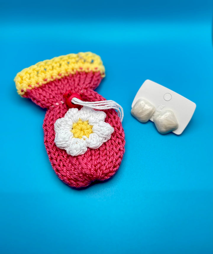 Hand-Made Daisy Earring Pouch