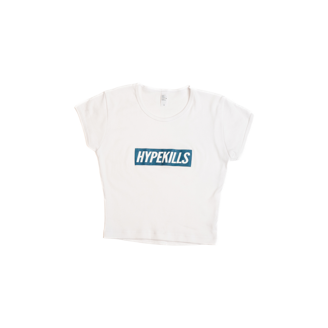 HypeKills Crop Top Box Logo Shirt