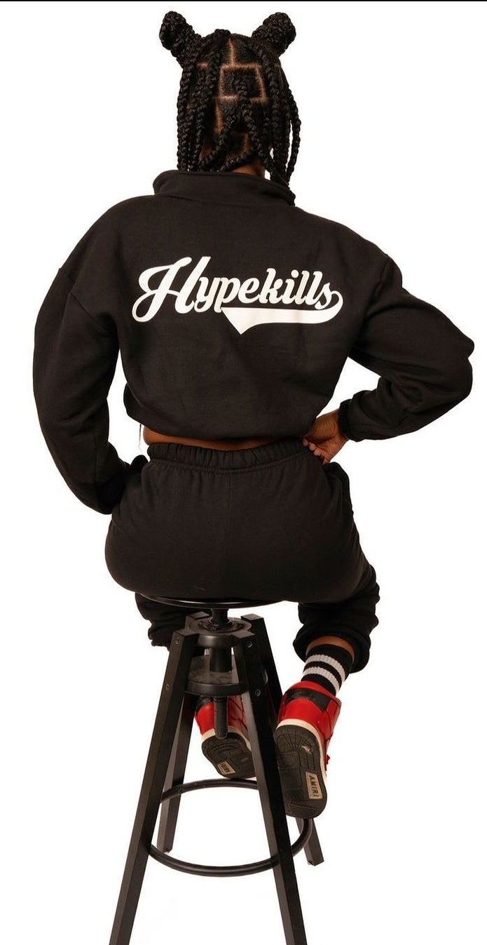HypeKills Women's Script Logo Fleece Pant